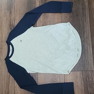 Hollister mens Henley long sleeve